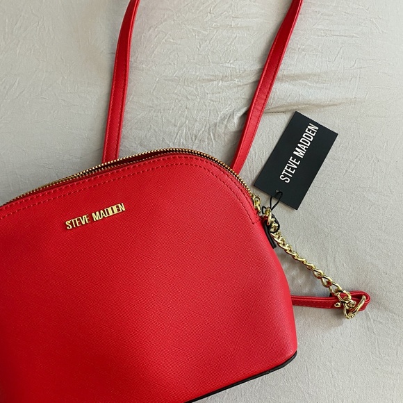 Steve Madden Handbags - NWT Red BMaggie Steve Madden Crossbody Purse